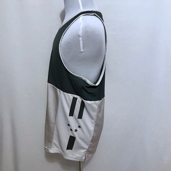 Adidas NWT Green and Cream Jersey Men L - Picture 4 of 11